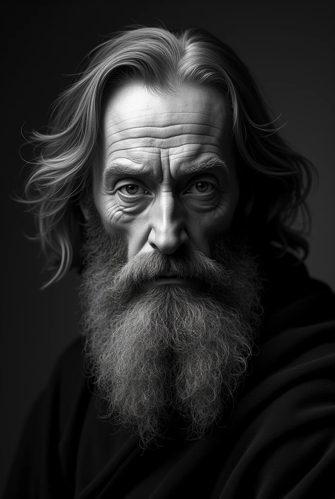 Leonardo Di vinci black (photo)