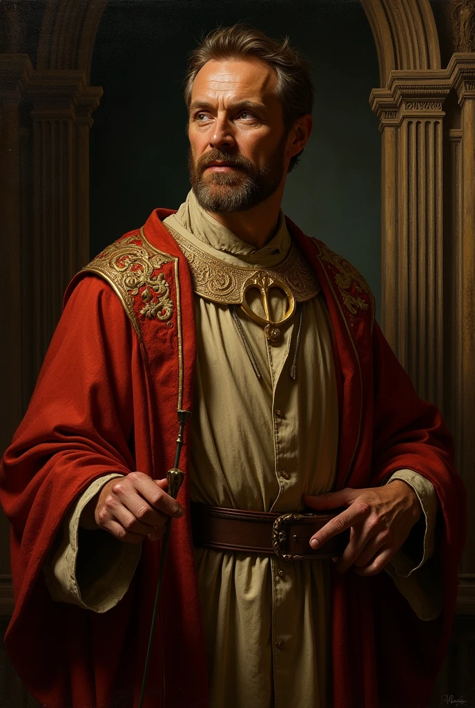 Create for me an image of Saint Lawrence the saint