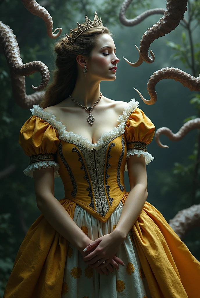 Traditional clothes princess English girl living tentical dick insider ass fill with semen dick x-ray moving ass fill with come use massive mini tentacle dick siman Govind inside dead egg creating life tentacle kiss