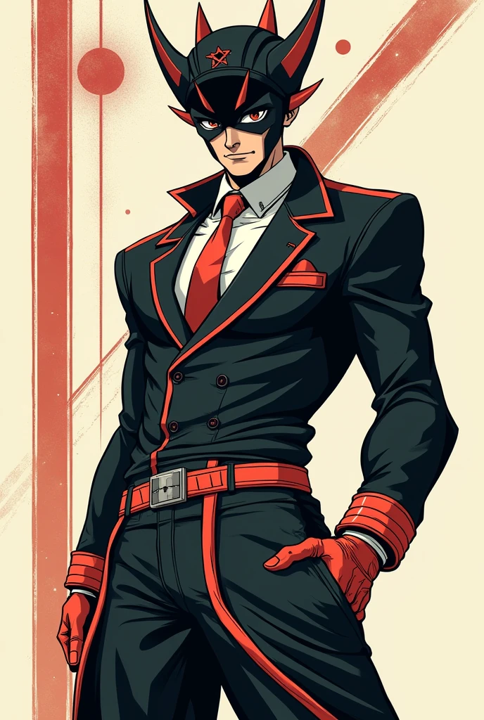 Jojo style person but very simple