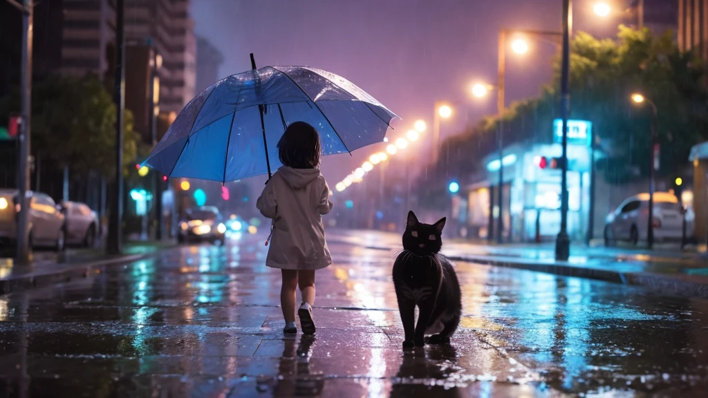 in the rain star Cat