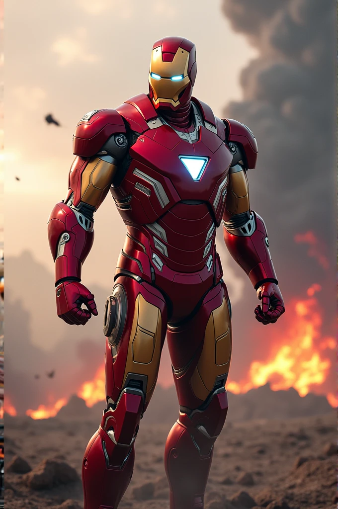 Iron man lxxxv suit, endgame suit