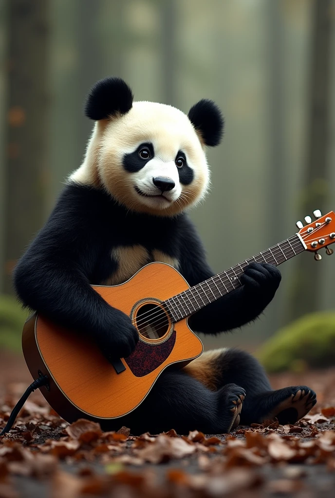 panda play music