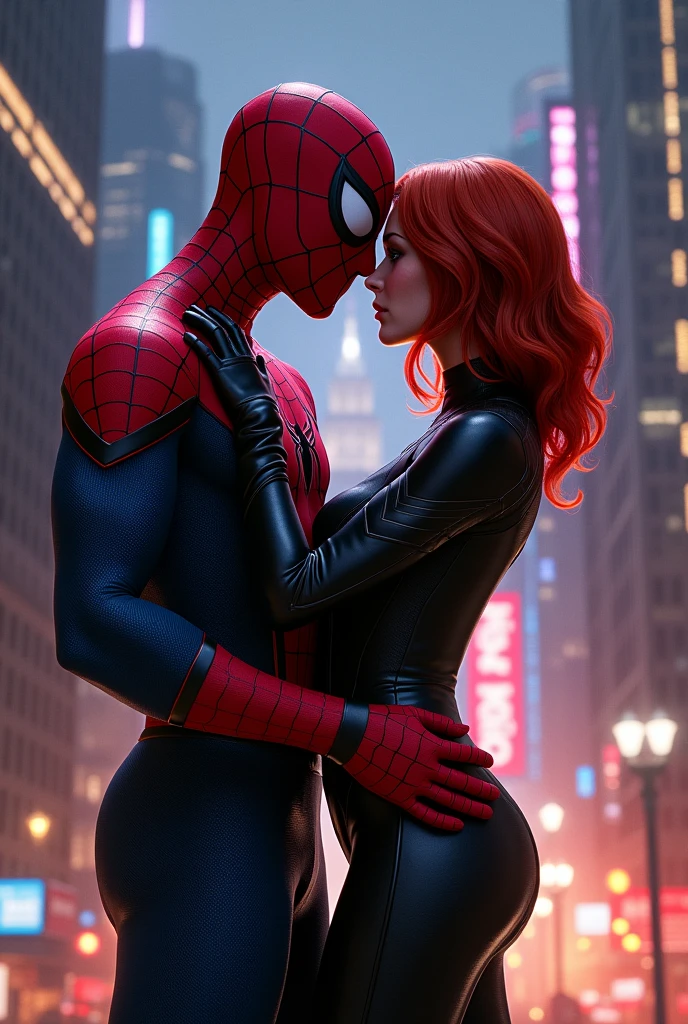 Spider-Man love black widow
