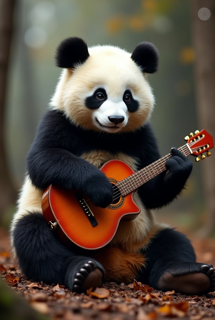 panda play music