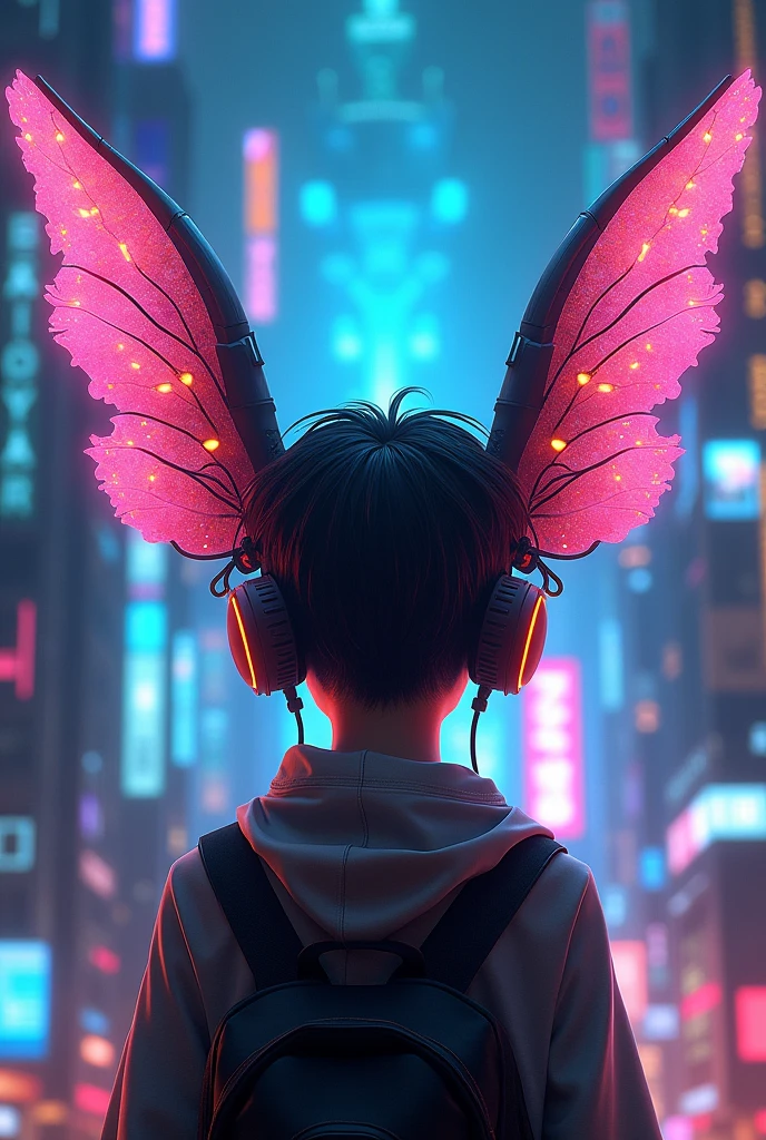 A person with big gamer ears