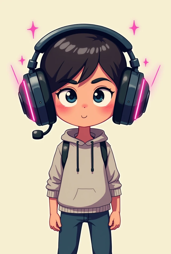 A person with big gamer ears
