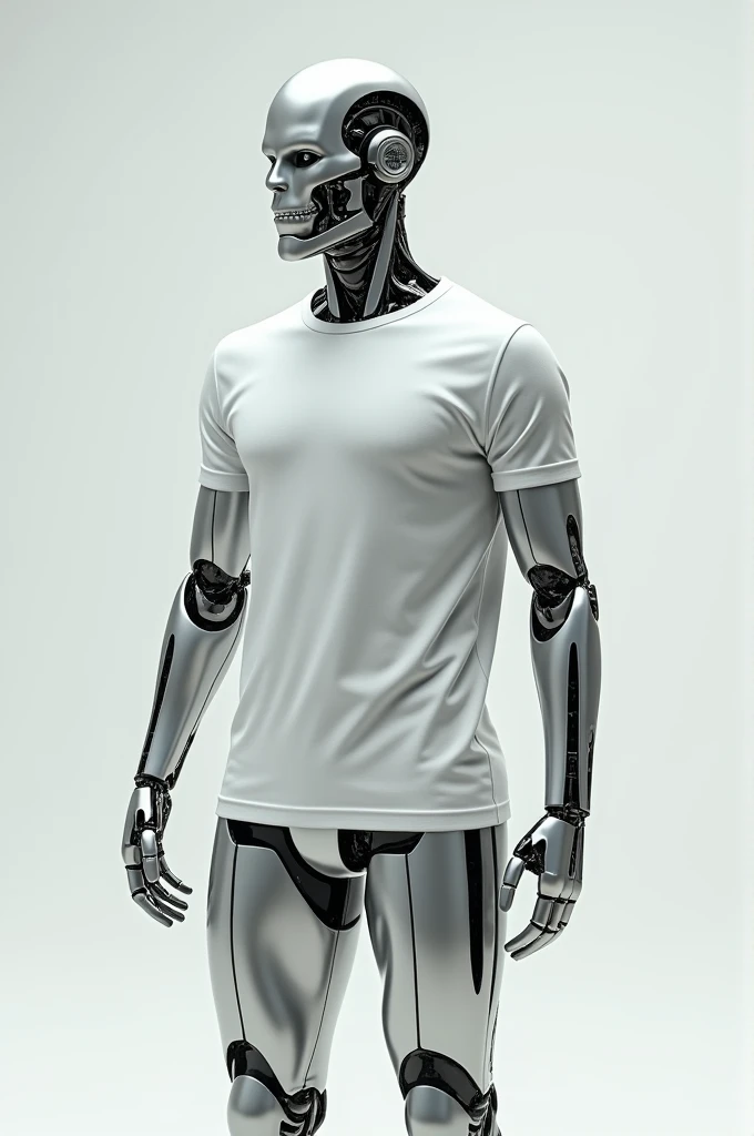Terminator dress in white T terminator dress in white