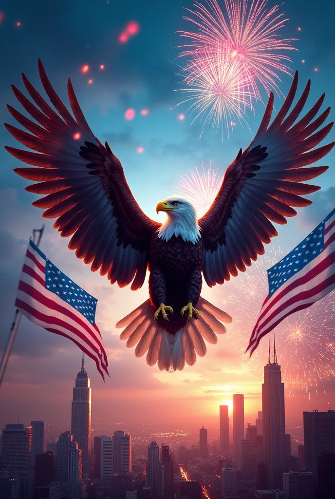 To create a photo for Independence Day, consider these steps:

1. **Theme**: Decide on the theme (e.g., fireworks, parades, family gatherings).
   
2. **Elements**: Include iconic symbols like flags, eagles, or fireworks.

3. **Color Scheme**: Use red, white, and blue to reflect the holiday.

4. **Location**: Choose a scenic backdrop like a park or city skyline.

5. **Lighting**: If capturing at night, ensure good lighting for fireworks.

6. **Composition**: Frame the shot thoughtfully; consider the rule of thirds.

7. **Editing**: Use photo editing tools to enhance colors or add effects.

8. **Text**: Optionally, overlay a patriotic quote or date.

You can use photography apps or software to create and edit your image! Indian 