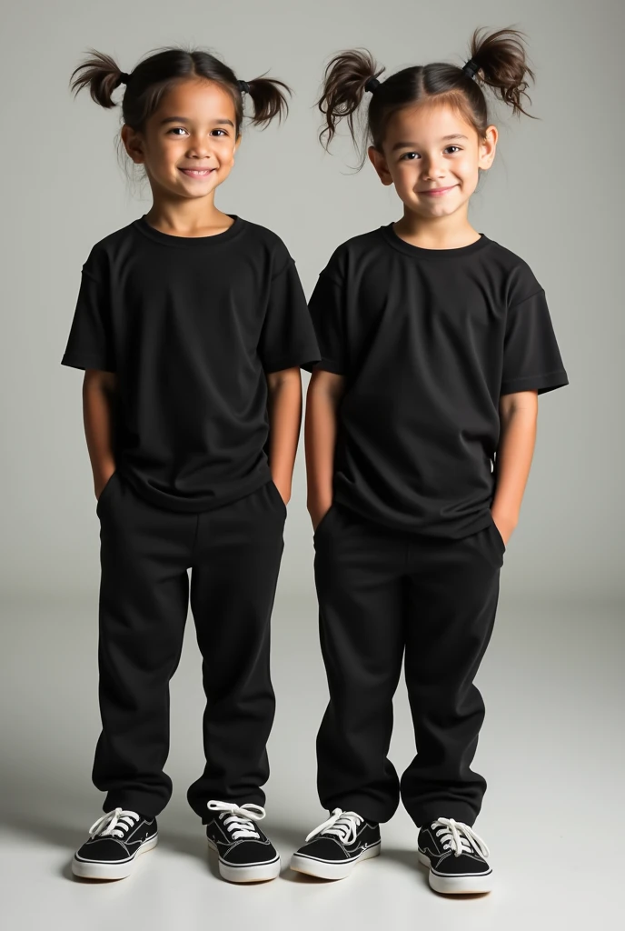 Two friends boy hair up hairstyles black t shirt formal pant black and white shoes