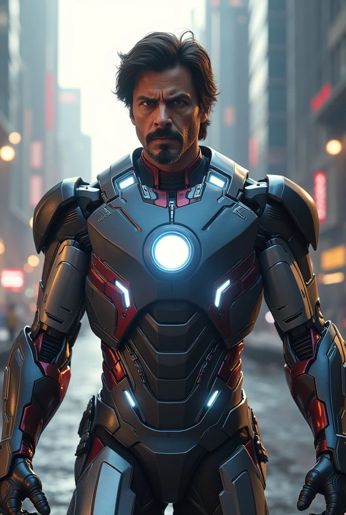 Sharukh Khan in iron man suit