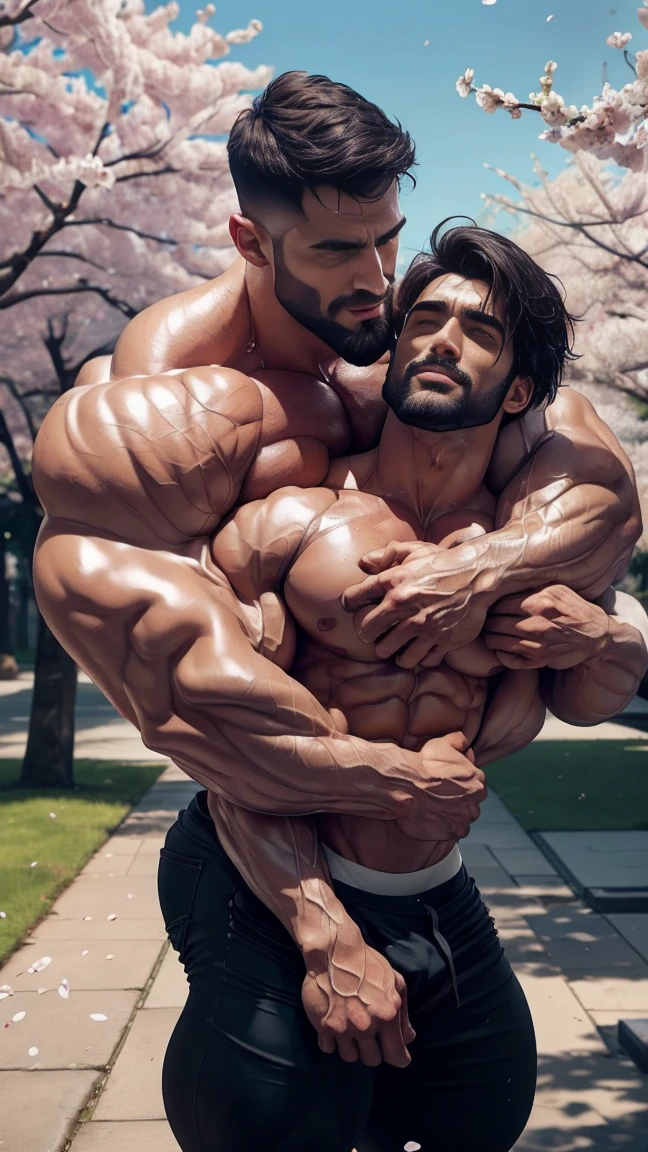 Gay couple doing hot mouth to mouth kissing in bedroom Skinny and strong 30-year-old indian desi beared malePolice,ambiguous, teasing, hugging !black hair！best quality,Realistic),(！Lying outdoors！Under the cherry blossom tree！！！）, one person,Detailed black eyes, The head is smaller！Dark skin., （（Very detailed CG unified 8k wallpaper，（masterpiece），（best quality），（Ultra Detailed），（Super real photos），（Best Character Detail：1.36），Nikon D750F / 1.4 55 mm，Professional lighting， Physically Based Rendering, ，（((hang gun：1.2)），pure white underwear，dark green tie，Black hair color，golden ratio,[:(Have a detailed face:1.2):0.2]:,Pure love face_v1, Broad shoulders,，Soaked in sweat，show on，beautiful view，，（（（pure white underwear：1.2））），（（（pure white underwear：1.2）））,Perfect composition,！））, （（Unintentionally exposing chest muscles））Handsome male, Handsome chad chin, Handsome and attractive, Handsome and elegant, Handsome man, sexy masculine, masculine and Handsome, , Handsome, attractive pose, Attractive male, Attractive man,30-year-old man！Lift your little head，Showing off his hairy pecs。（Show hairy chest muscles），），(Short beard）Show hairy chest muscles），)，(Using beard，）headspace！Charming and serious look，（Handsome man，perfect body anatomy，Beautiful man face detail，Perfect feet，Perfect hands！Ultra low angle shooting！！！Lying outdoors！Under the cherry blossom tree！！！His perfect( big huge penis) is (coming out) of his pant,masterpieces 