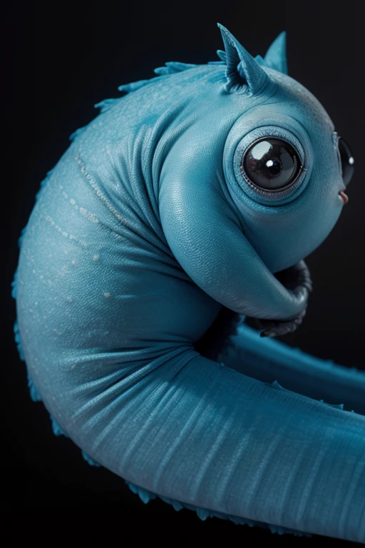Blue ugly creature