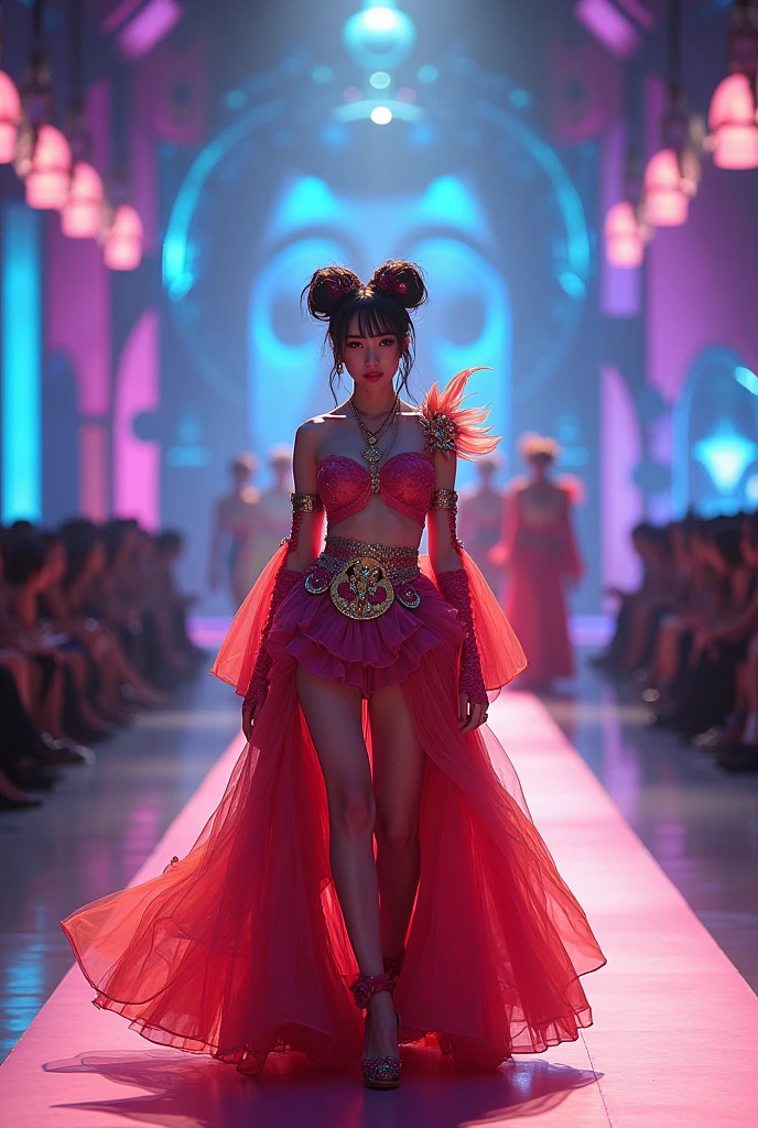Anime fashion show 
