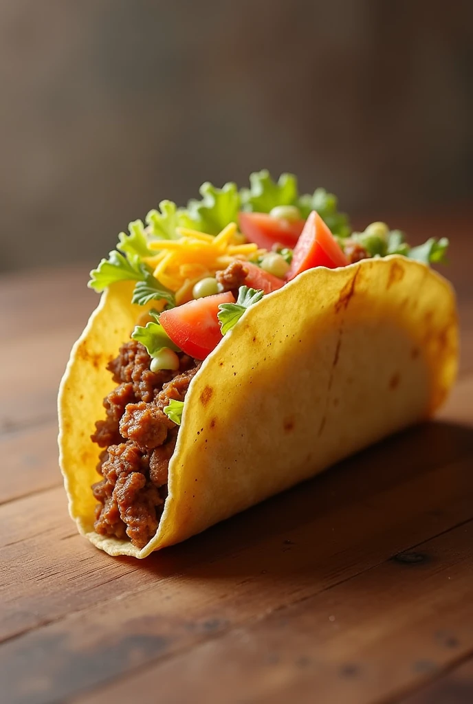 Make a Mexican shepherd's taco Do it in profile Put corn tortilla on it