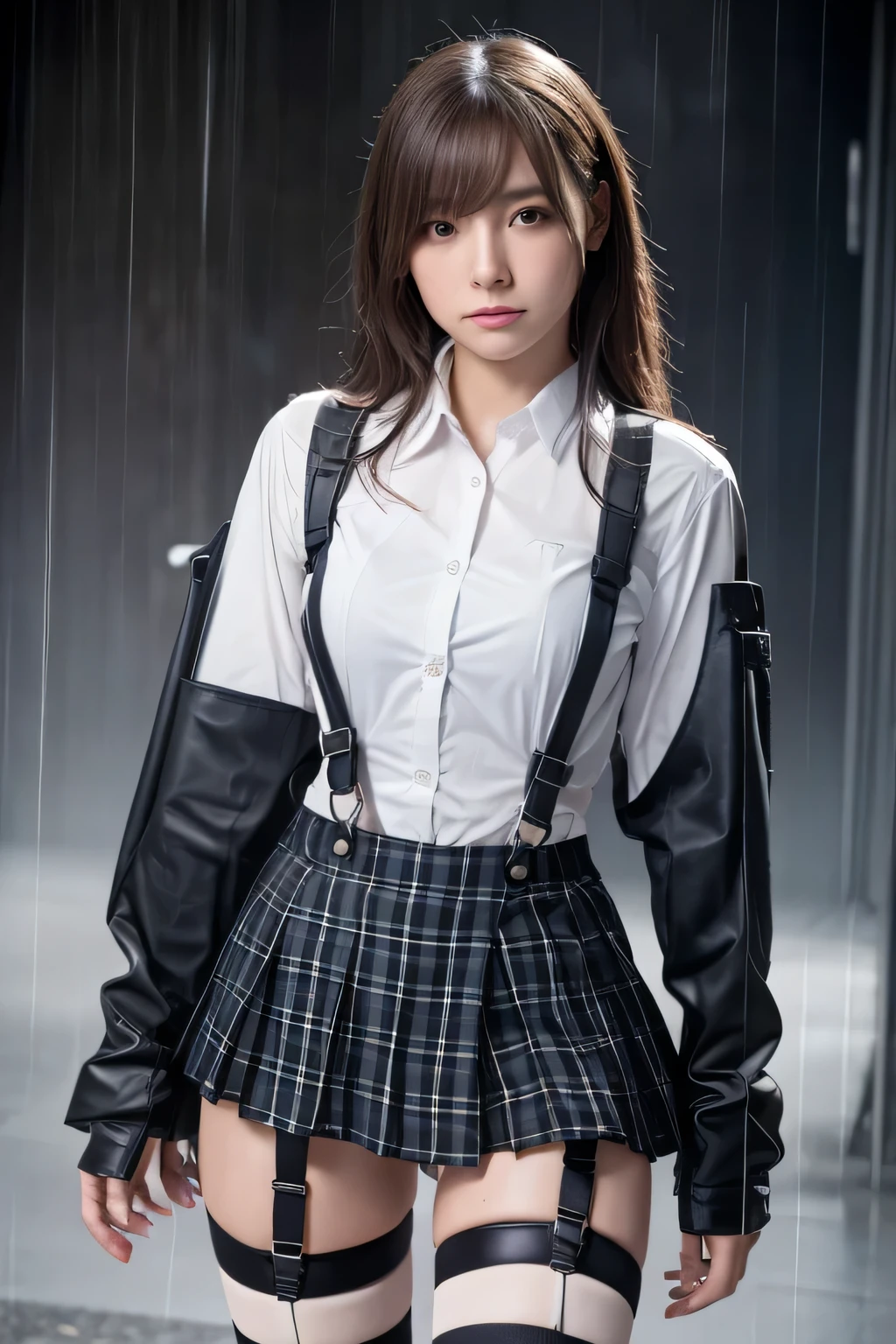 1 female, , high quality, masterpiece, Ultra-high resolution, , Cinema Lighting, , , 1 female, , high quality, masterpiece, Ultra-high resolution, , Cinema Lighting, , , And the suspenders with the cranes flying Moderate breasts Large Breasts Small face holster Lying in bed Looking up Sweat Thin belt summer 脇Sweat Black Hole Gloves suit garterベルト Leg Links Belt on pants holster Hands behind your back Anxious expression Looking up Anxious face Knee-high Knee socks Knee-highソックス garterベルト garter ふとももにgarterベルト Checkered mini skirt Necktie Headband ribbon Panty shot スカートの隙間 Armament Handgun handcuffs Cable ties レッグholster holster Hands behind your back Anxious expression Looking up Anxious face 足を横に開く Armament Cable ties レッグholster holster See-through clothing heavy rain Getting wet in the rain