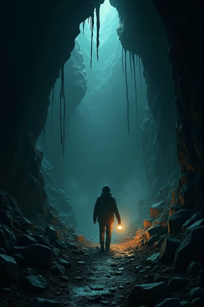 Trapped in cave