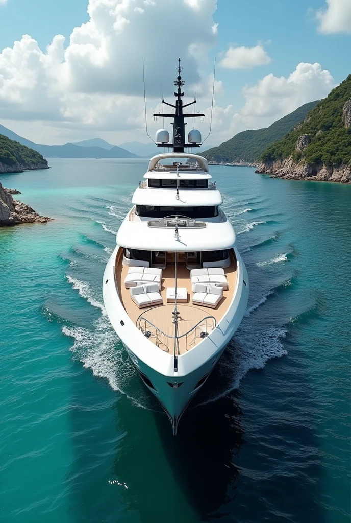 Generate me 11 billionaire luxury boat