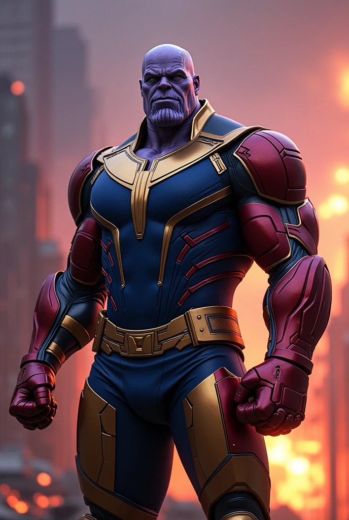 Thanos as iron man