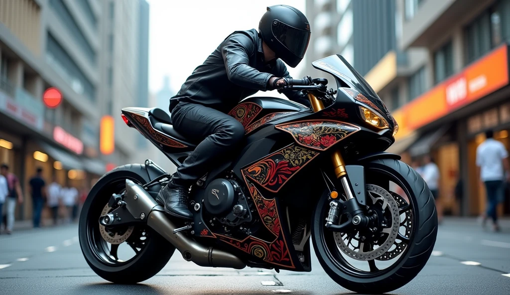 Malaysian concept underbone motorcycle