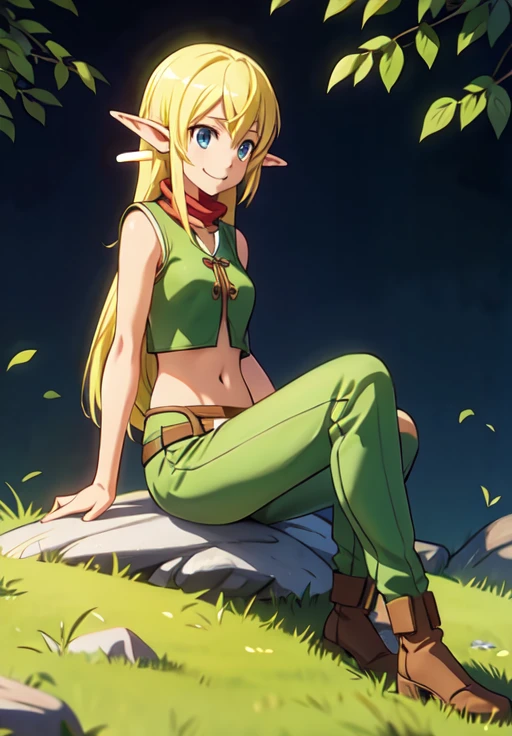 Zelda,in hyrule field,blonde