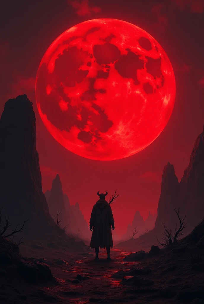 Red moon 
