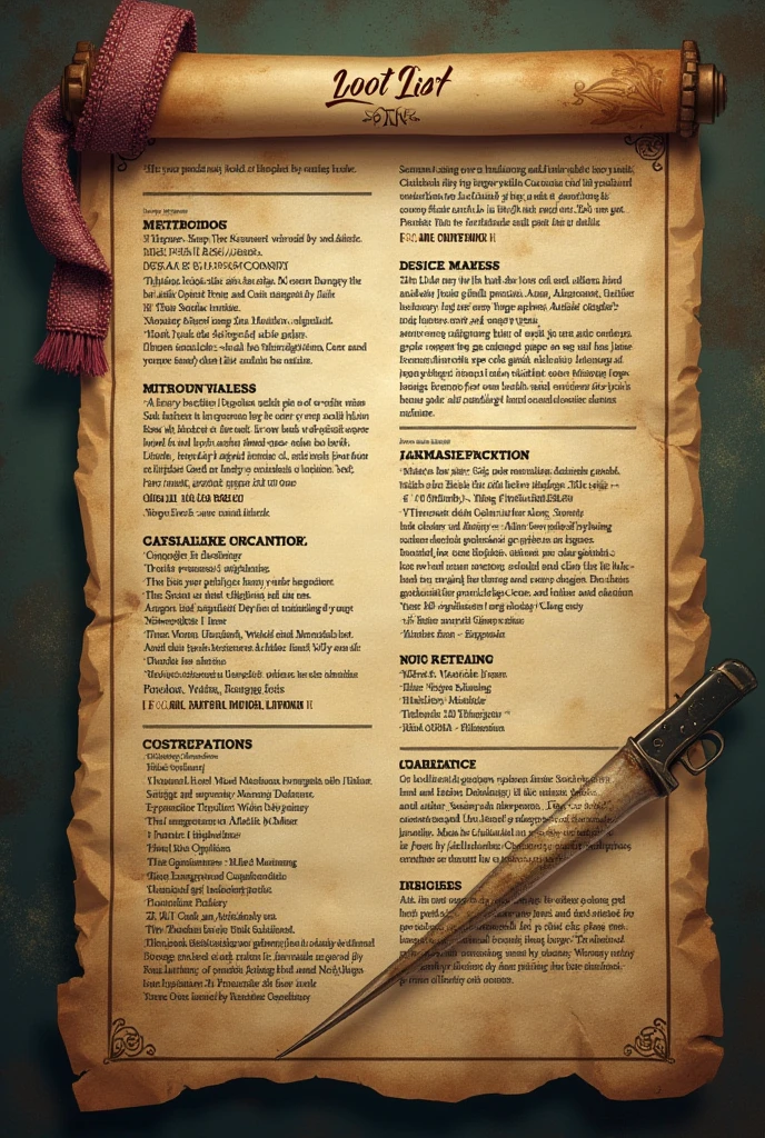 loot list