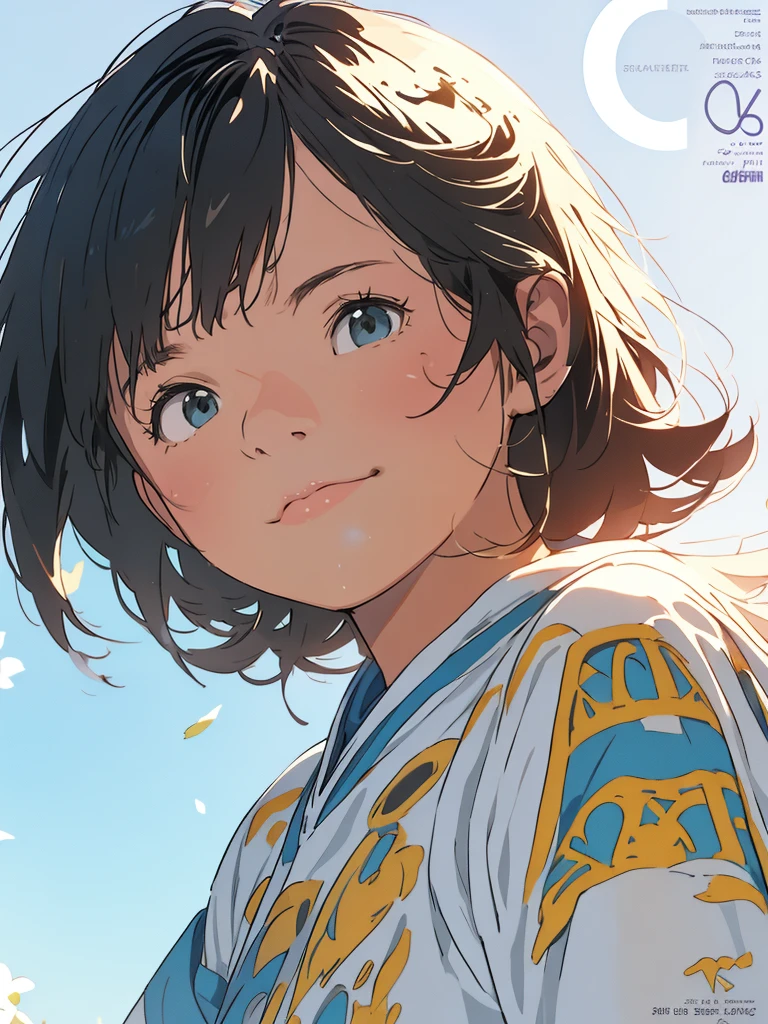 reasonable design, Clear lines, High Sharpness, (highest quality,8k,Perfect sharpness,Ultra fine,High resolution,masterpiece:1.2), Perfect Anatomy:1.5, Official Art, Illustrations that tell a story, (Whitish background:0. 9)、Body Positivity、More Mr.Physical expression、(Random and mischievous poses)、Perfect beauty、Perfect beautiful face、Strong winds、A rich expression、Dynamic composition、smile、Golden ratio composition、colorful、(Mr.Different angles and perspectives)、Anime Art、mini skirt、(Overcoming stereotypes)、 Glowing Skin、(Natural beauty)、smile、bangs、Straight Hair、(Soft and flowing hair)、(Rural Scenery)、(Nostalgic atmosphere)、Insert up to the thighs、(Playful and carefree)、(More Mr.Ethnic characters)、(innocent attitude)、(Sunny atmosphere)、Skirt flipped up、(Bright colors)、Belly button exposed、Beautiful Eyes、A skirt fluttering in the wind、Put it in to your feet、Some composition patterns、sensuous、Geometric pattern、emotional、Symposium cover、Lens flare、Halation、 face close-up、((White Background))、Plain background、