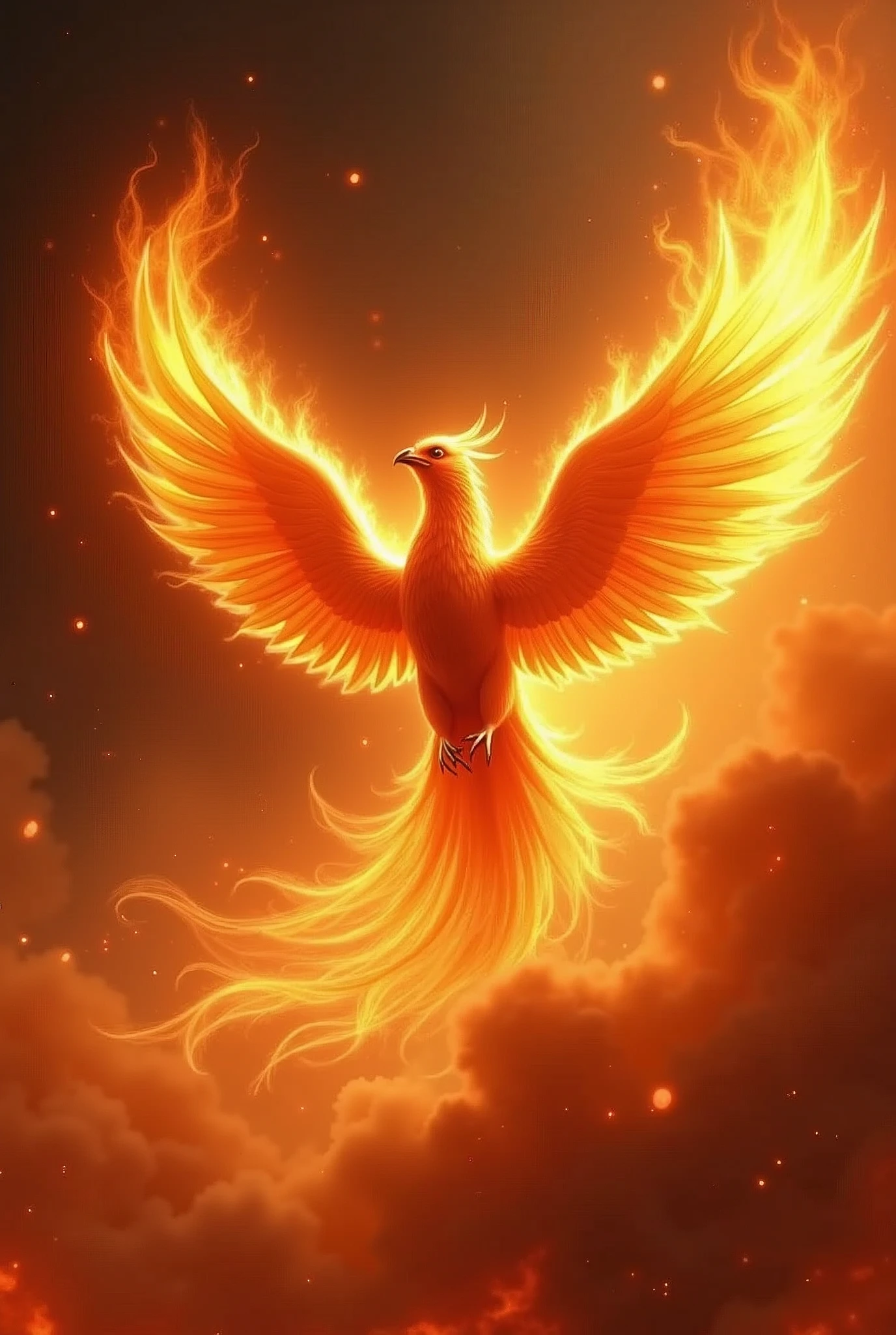 Scenario Overview:
A picture full of mystery and legend,Showing Phoenix's rebirth from the ashes。
Background and environment:
Flame:画面中充满炽热的Flame,Flame有红色、Orange and gradient,burns very violently,Create a strong feeling of fireworks。
smoke:Flame中弥漫着浓密的smoke,Smoke appears dark gray and purple,Adds a mysterious and dramatic atmosphere to the picture。
Sky:The background sky may appear black or dark purple,映衬出Flame的亮度和热度。
Phoenix:
Phoenix's appearance:Phoenix is a magnificent bird,Bright and shiny feathers。its feathers may be red、Gold and orange gradient,闪烁着如Flame般的光芒。
action:Phoenix正从Flame中重生,Its wings spread,As if flying in the fire。Flame可能围绕着它的身体,Phoenix looks powerful and divine。
detail:Phoenix's eyes are firm,The graceful posture of spreading wings,翅膀上的羽毛可能有精细的Flame纹理,It gives people a feeling of fireworks and feathers blending into one.。
Other Elements:
Flame的反射:周围的Flame和smoke可能在Phoenix的羽毛上产生反射,Increase the three-dimensional and realistic sense of the picture。
Light and shadow effects:Flame的光芒照亮了Phoenix的身躯,And cast strong light and shadow effects in the surrounding smoke,Make the whole scene more dramatic。
style和Atmosphere:
style:You can choose a fantasy or mythology style,Demonstrating the mystery and magnificence of Phoenix's rebirth。
Atmosphere:The overall picture should show a spectacular and shocking atmosphere.,Let people feel the strong energy and beauty of Phoenix Nirvana。