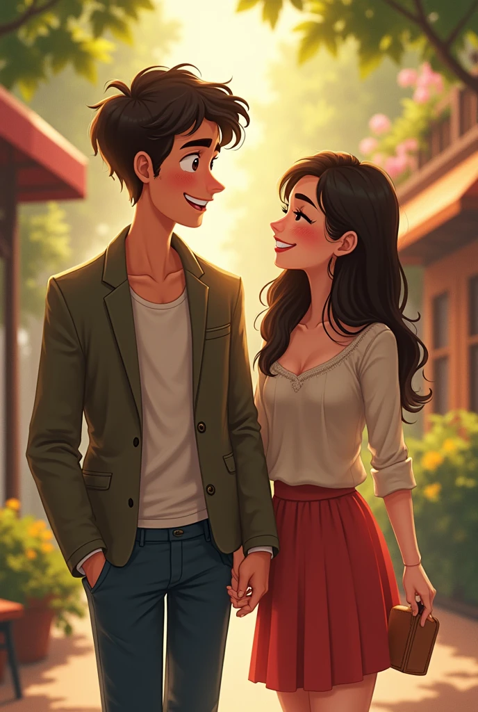 Smart boy friend ke sath