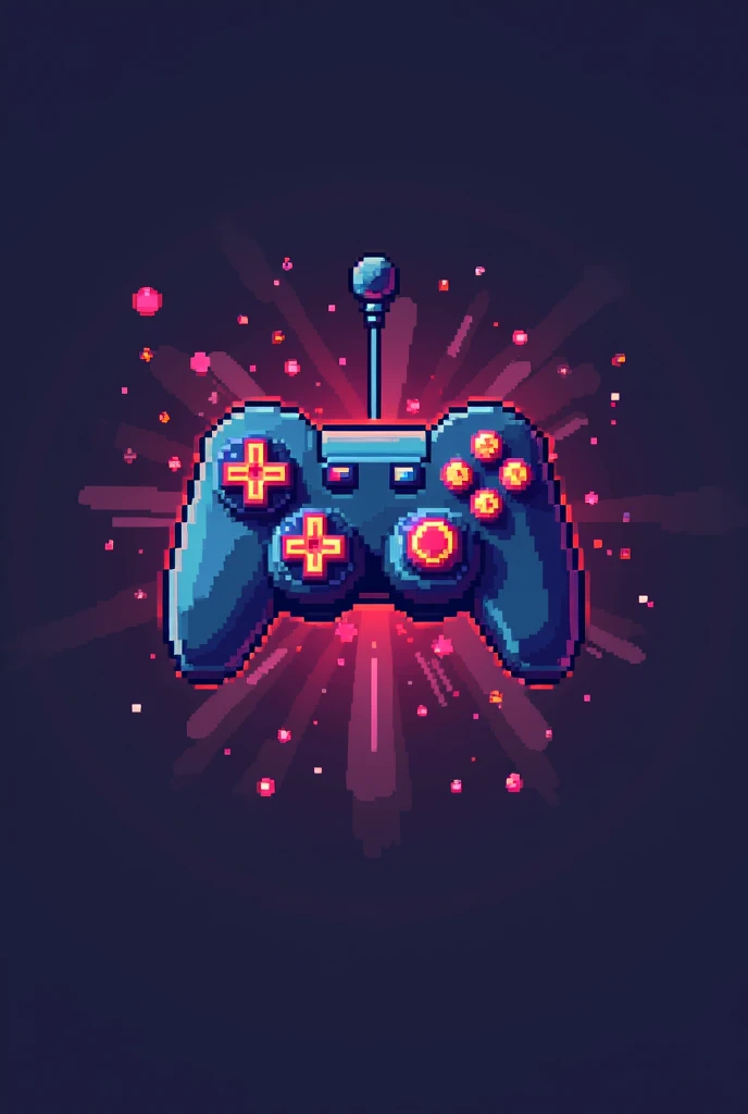 Youtube channel logo pixel gaming