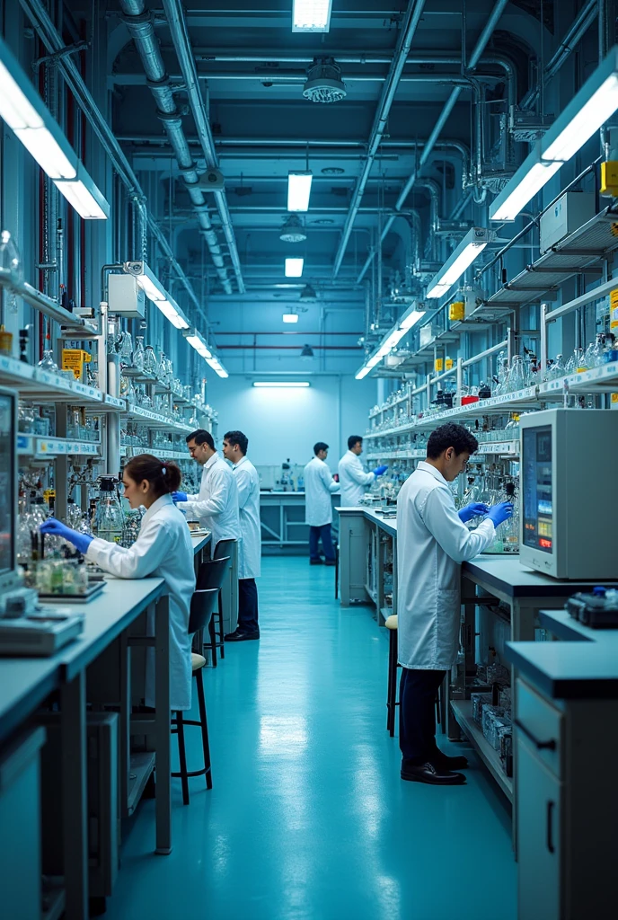 Lab pictures of chemical industry