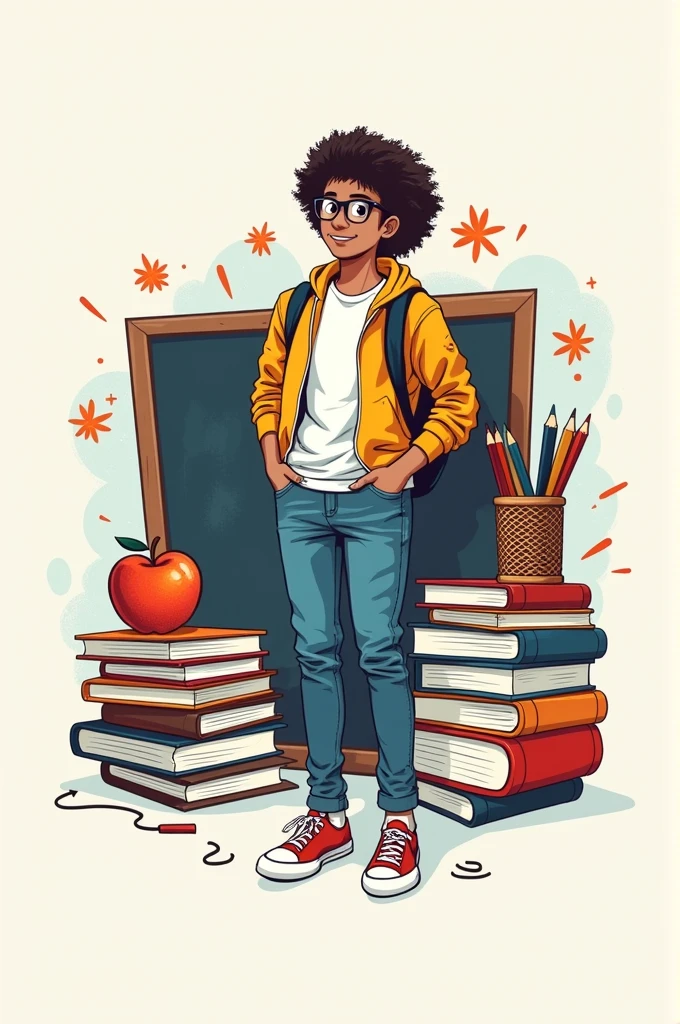 Design a logo for a student clothing store