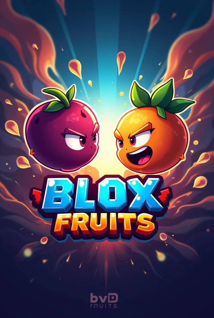 Logo PvP de Blox FRUITS,