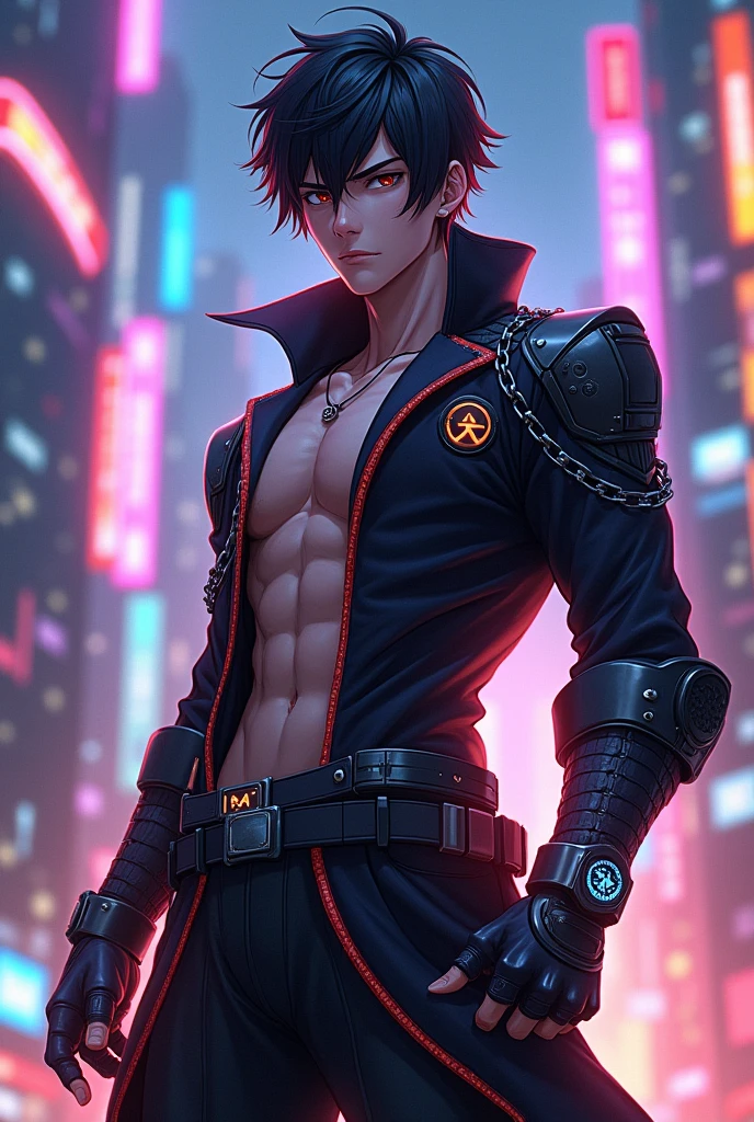 Make a Anime man male character