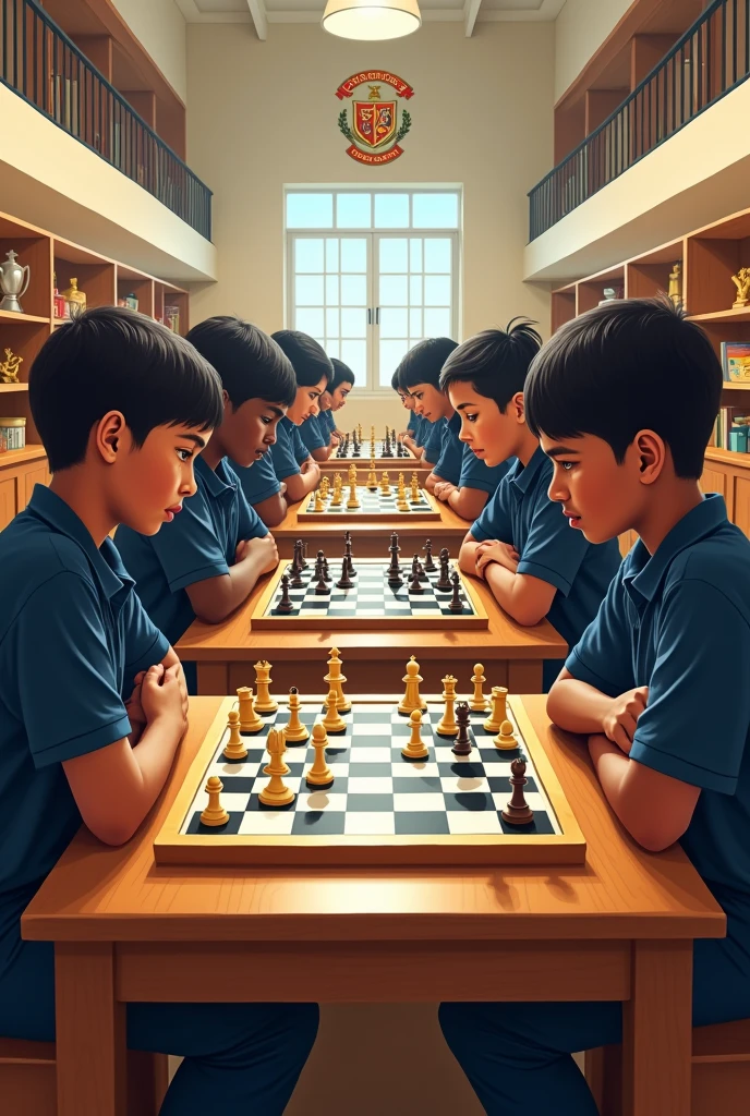 St.joseph's college Anuradhaapura chess team 