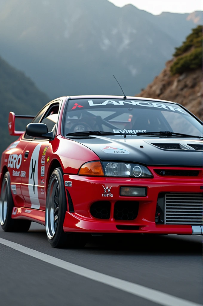 Mitsubishi lancer 1998 model. Make a sporty version