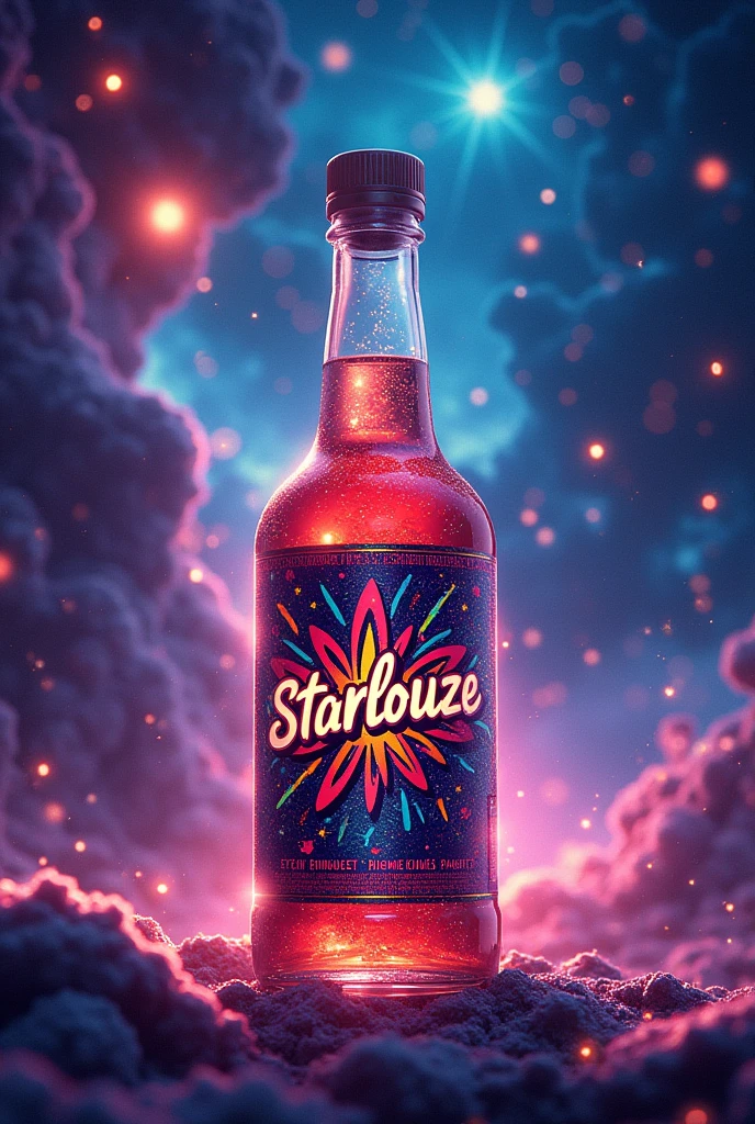 A text saying "Starlouze" on a Poppers bottle