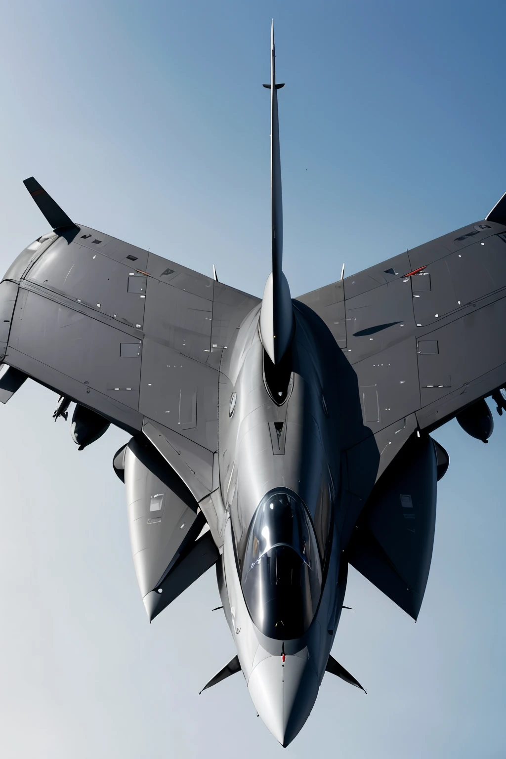 aeromorphic, man, Eurofighter Typhoon, black sclera, white students, airplane wings, tail of the plane, gray body, I'm standing in an empty hangar, posing, sunny day, One, Sexual organ,