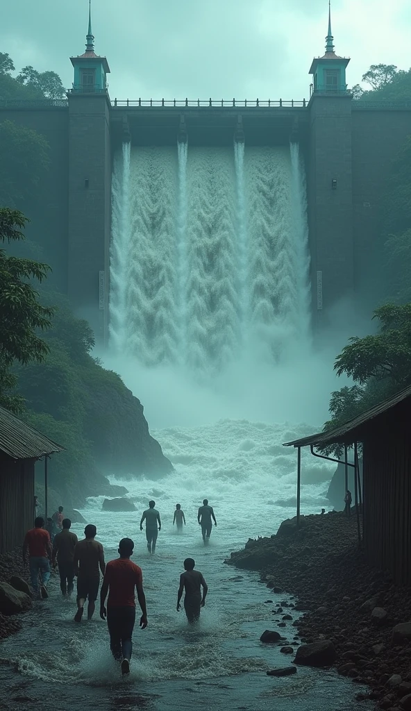 mulaperiyaar dam break out and water comes out and distroys all kerala