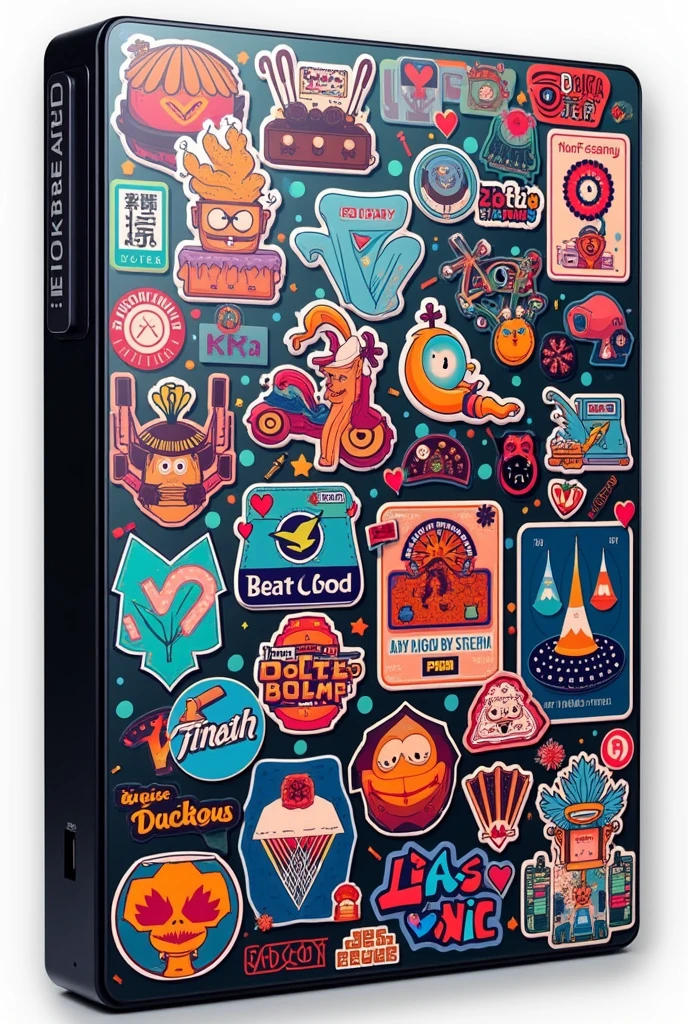 Pad drive stickers