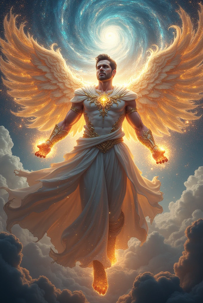 A guy who controls the heavens and is very strong