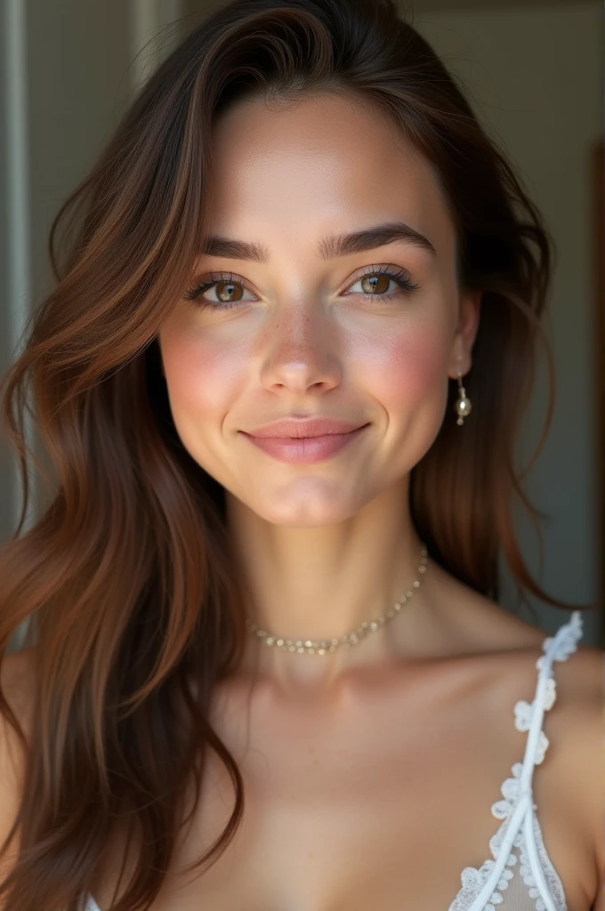 Cute girl facial cum