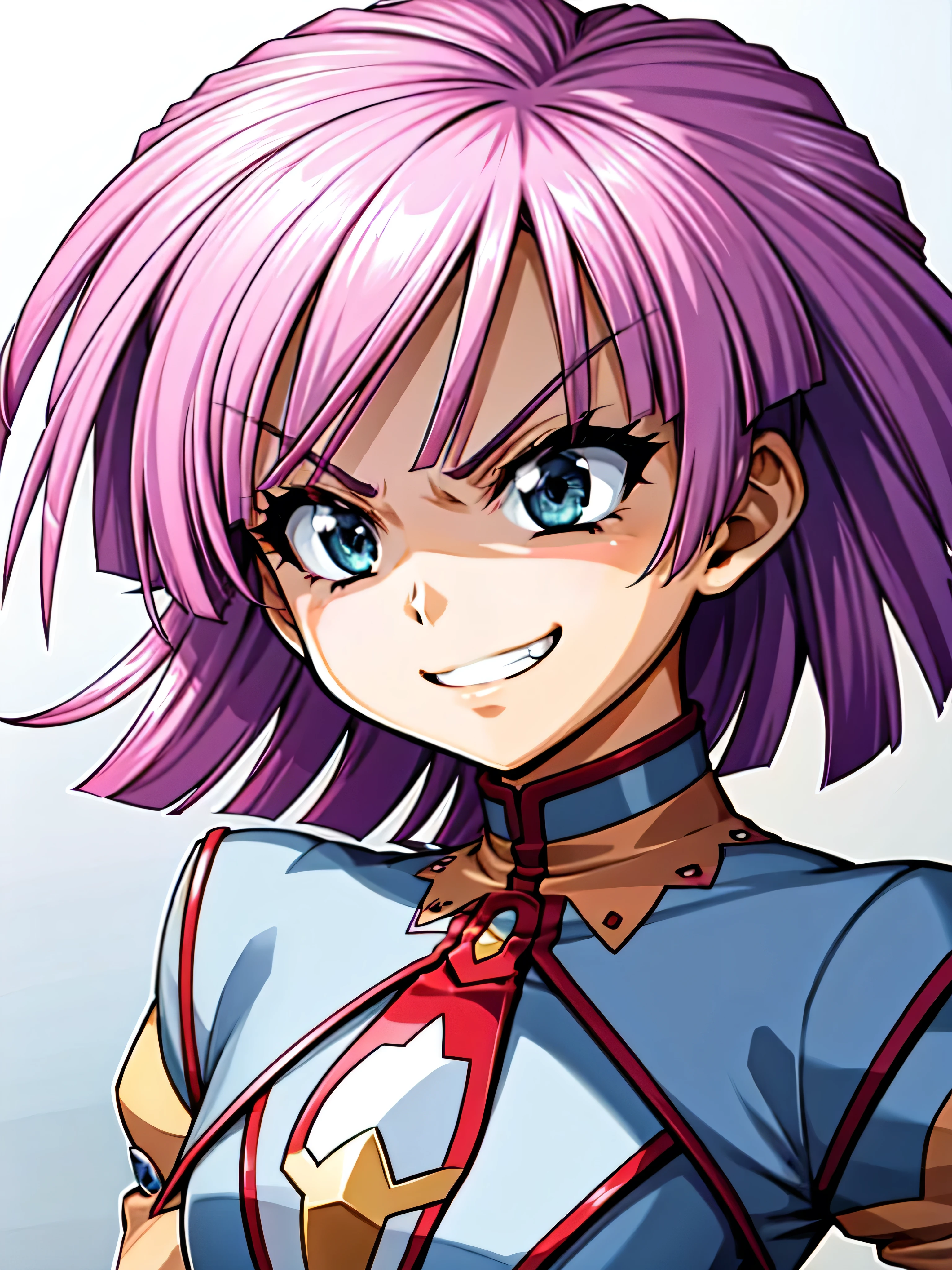 (Highest_Quality 4K, 8k, High resolution, masterpiece: 1.2), Super detailed),from_Under,(anime_Screen Cap),(One girl,alone),dynamic_angle,Too evil_笑face,Too evil laugh at,Tis,Dark shading_face,too sadistic 笑face,笑face worst,,Bob Short Hair,,,View your viewers,Upper Body,Black background,too worst 笑face,too bad 笑face,Too evil smirk,,Such a sadistic smile,Shaded face (eyes in shadow)