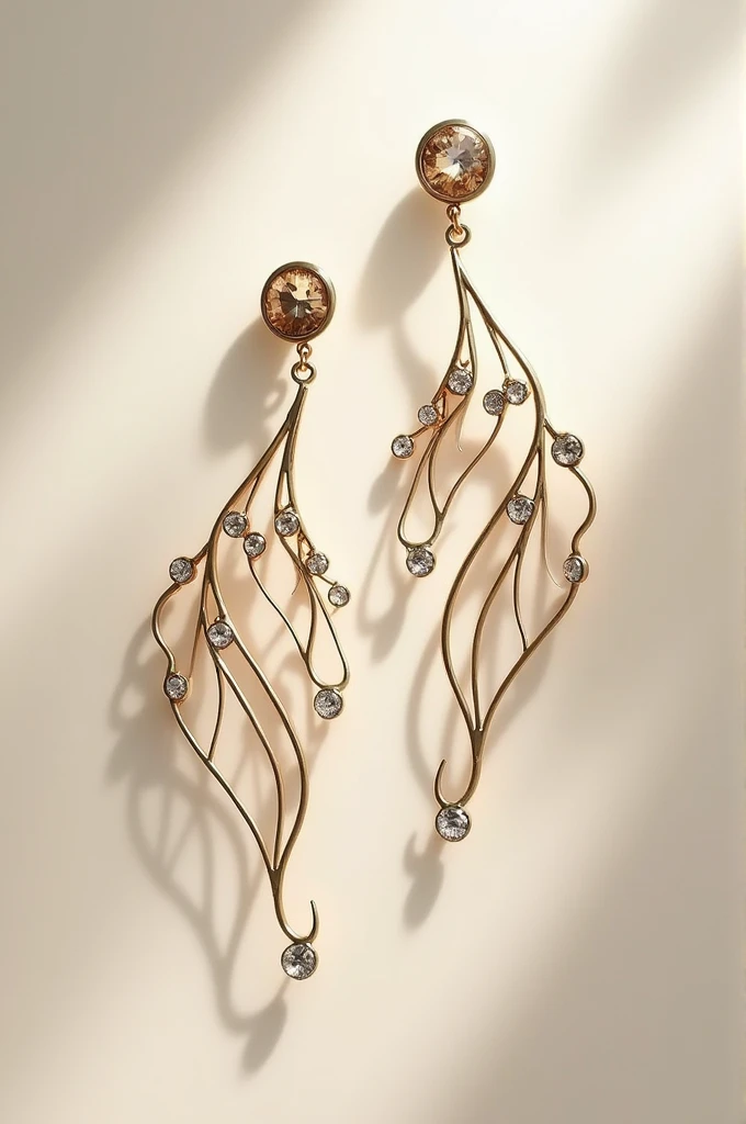 Aesthetic beautiful earrings design 