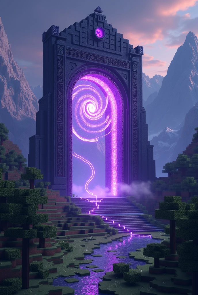 A Minecraft portal