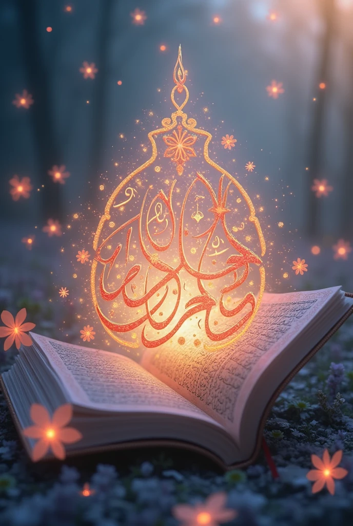Pictures of the words of Allah SWT