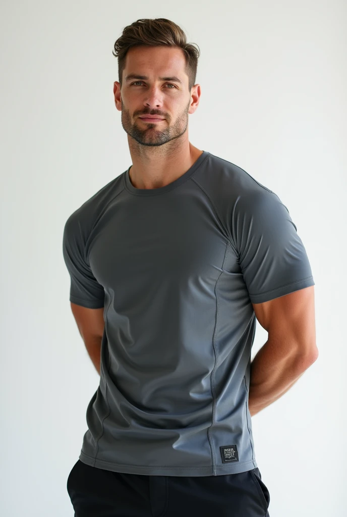 Design a simple sports shirt, designed in every aspect.