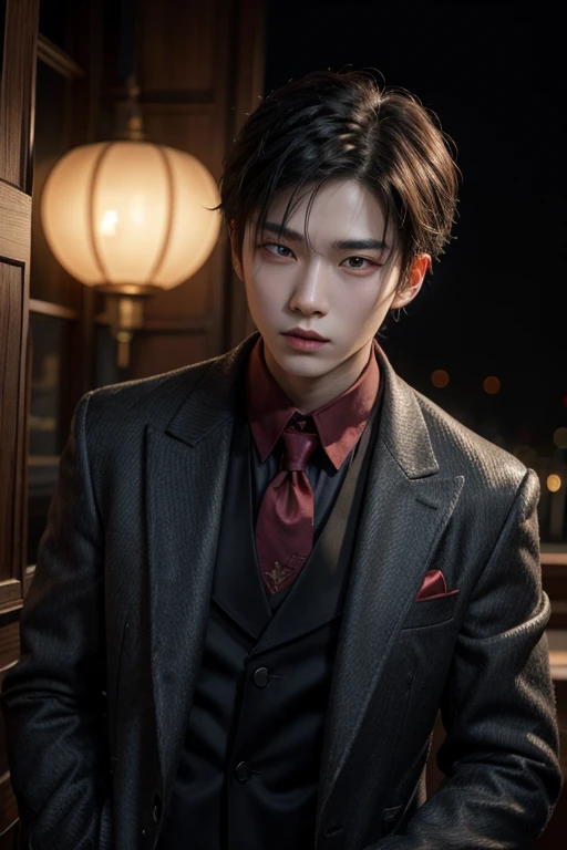 young chinese vampire man