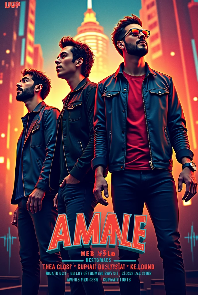 Music band poster